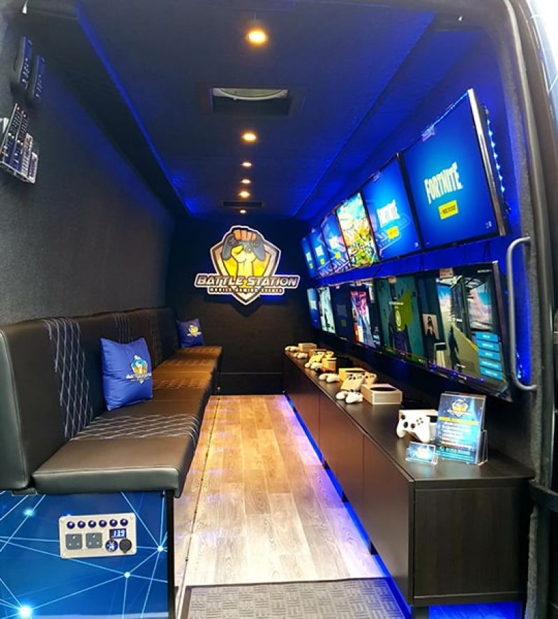 Gallery Battle Station Gaming Gaming Party Van